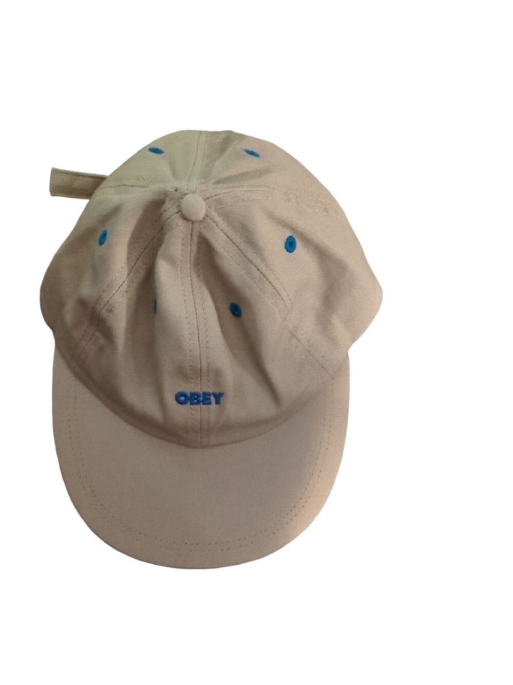 Obey ClothingJumbled Bars 6 Panel Hat - Khaki OSFM